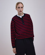 Striped Maggie Crewneck