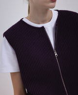 Zipped Gilet