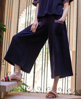 Embroidery Cheesecloth Fifi Culotte