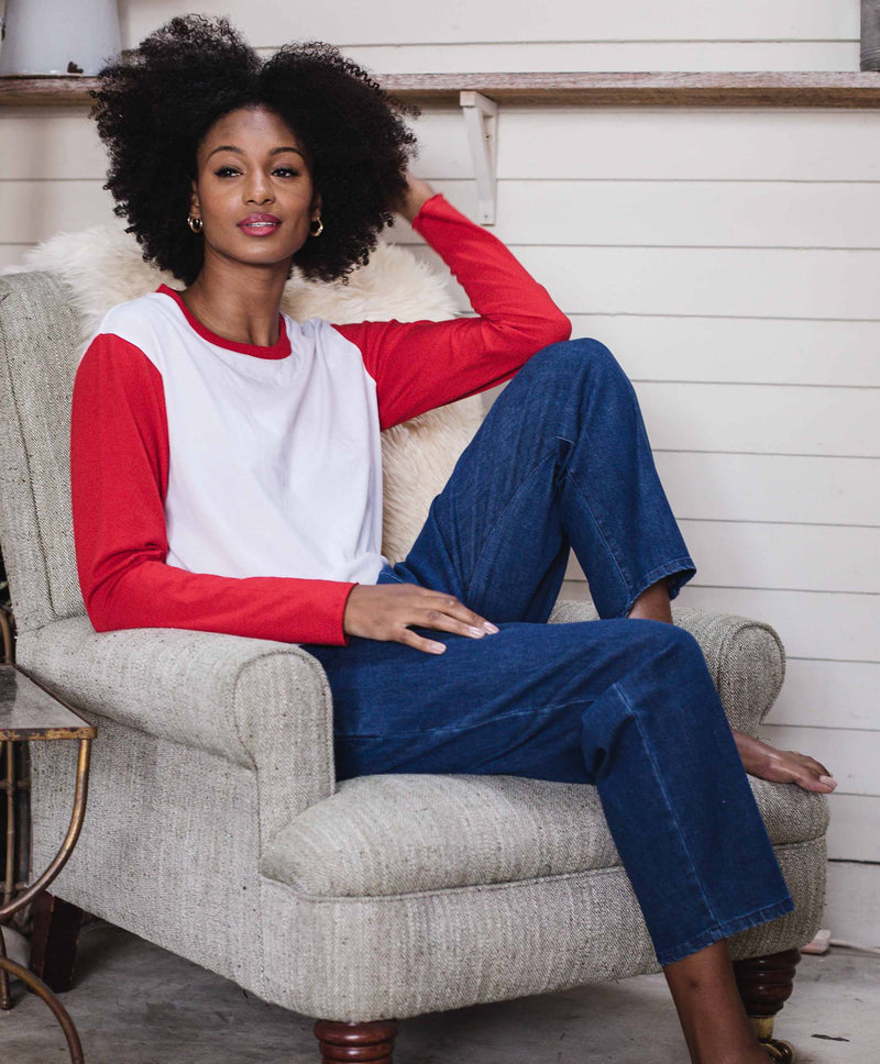 Dylan Organic Cotton Baseball T-Shirt