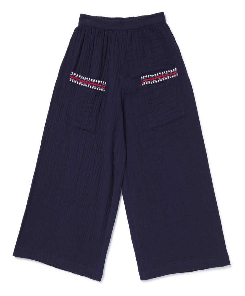 Embroidery Cheesecloth Fifi Culotte
