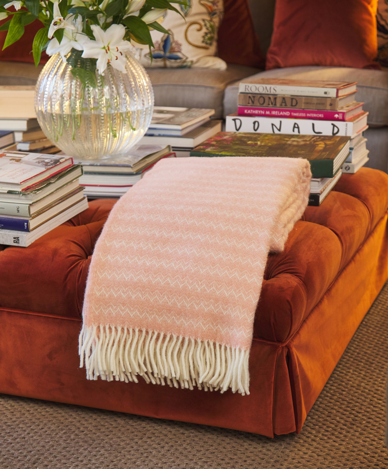 Flora Personalised Throw