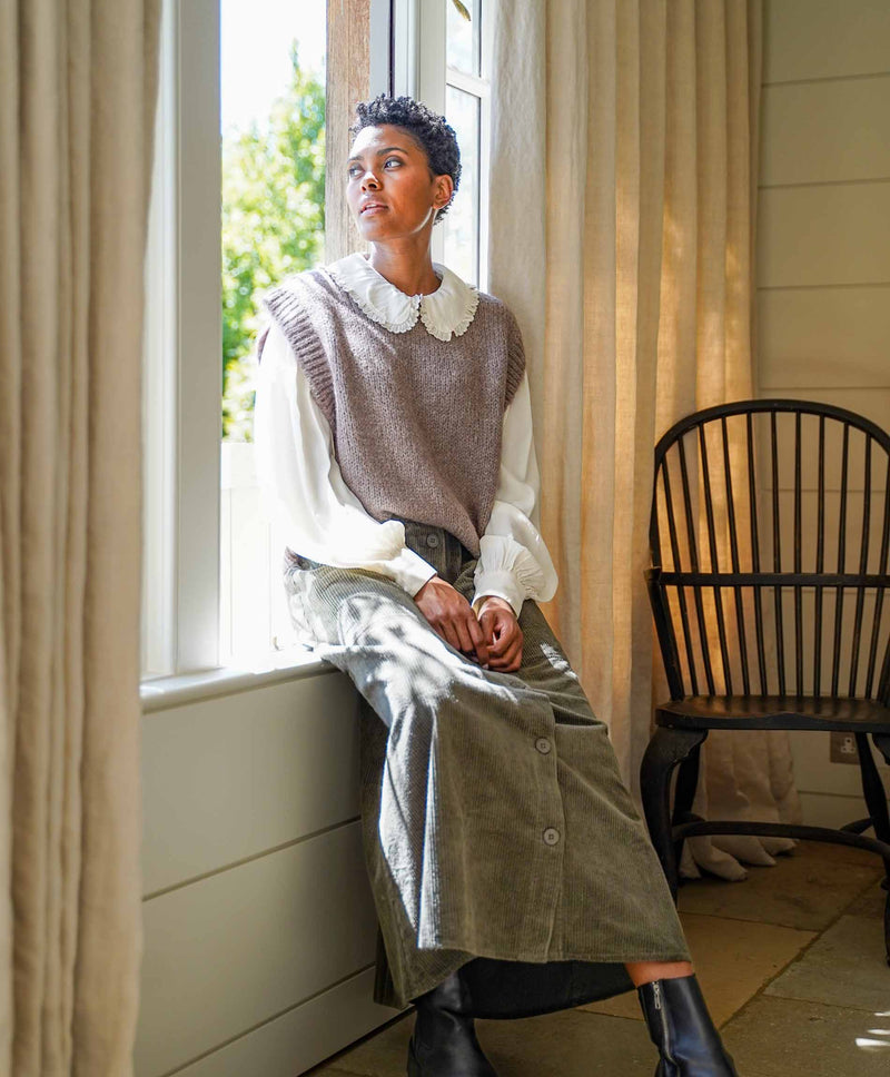 Claudia Corduroy Skirt