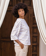Long Sleeve Cotton Breton Top