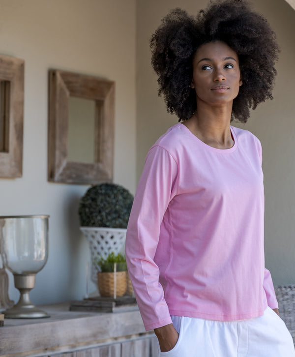 Long Sleeve Organic Cotton T-Shirt