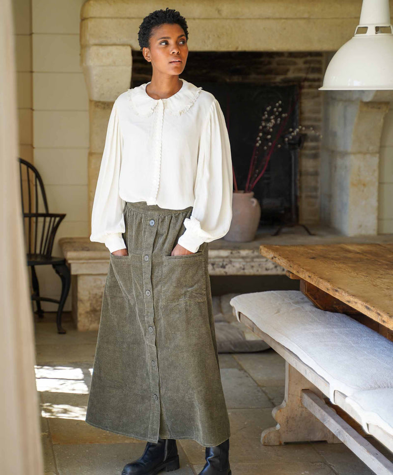 Claudia Corduroy Skirt