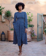 Martha Butter Crepe Dress