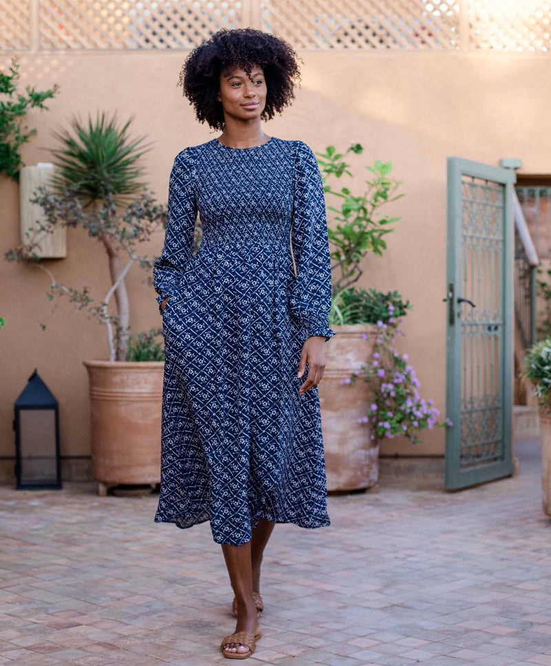 Martha Butter Crepe Dress