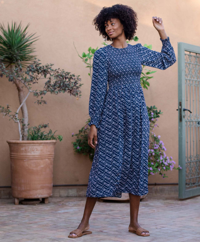 Martha Butter Crepe Dress