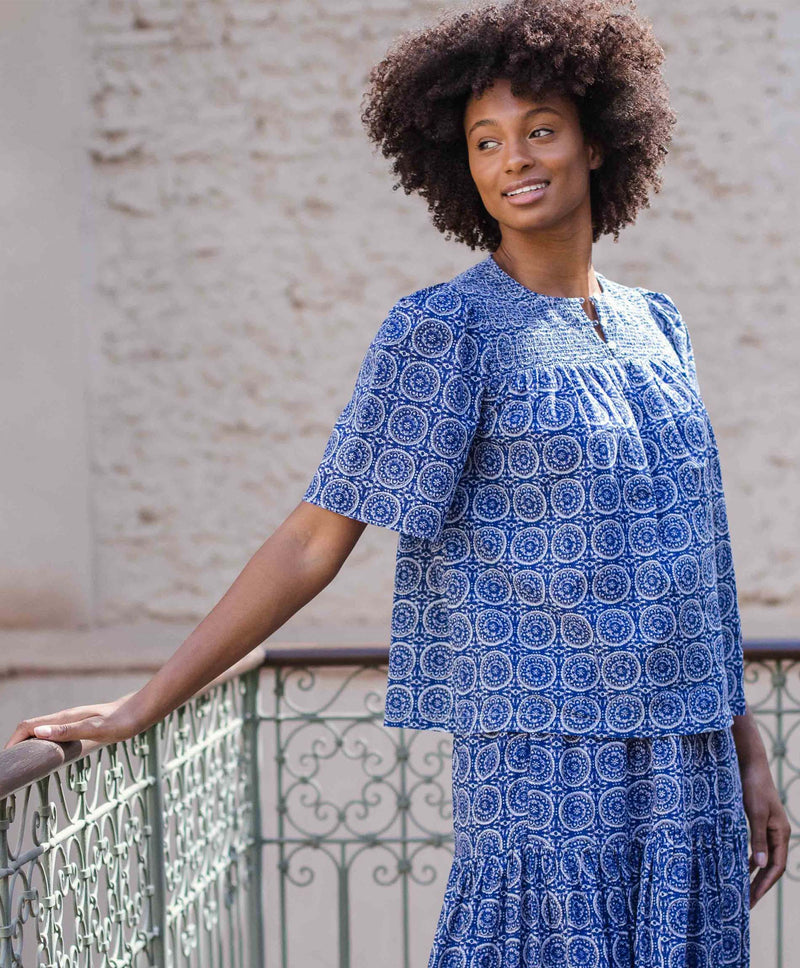 Mia Cotton Blouse