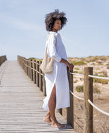 Nicola Linen Shirt Dress