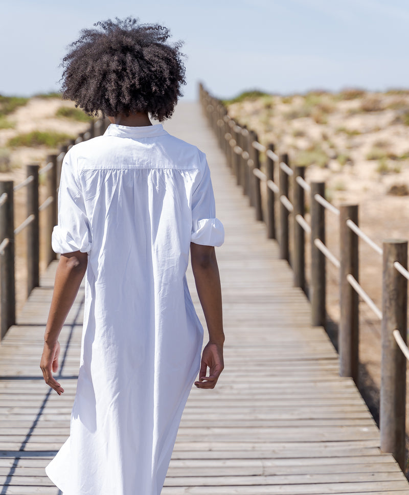 Nicola Linen Shirt Dress