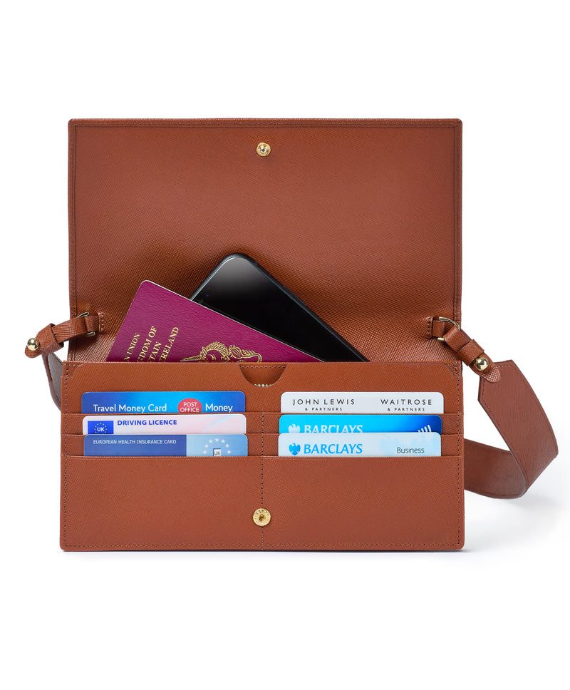 Personalised Leather Cross Body Bag