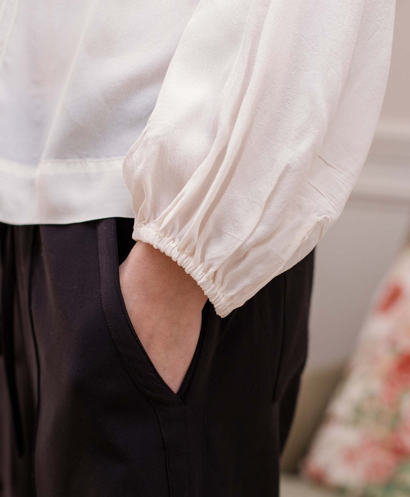 Sam Mulberry Crepe Blouse