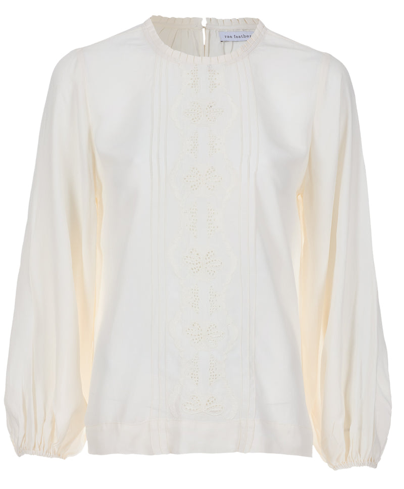 Sam Mulberry Crepe Blouse