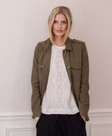 Sam Mulberry Crepe Blouse