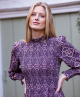 Spring Butter Crepe Dress