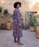 Spring Butter Crepe Dress
