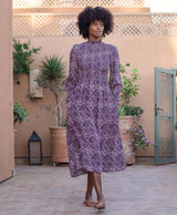 Spring Butter Crepe Dress