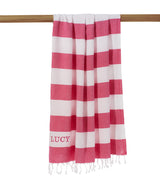 Wide Stripe Personalised Hammam Towel