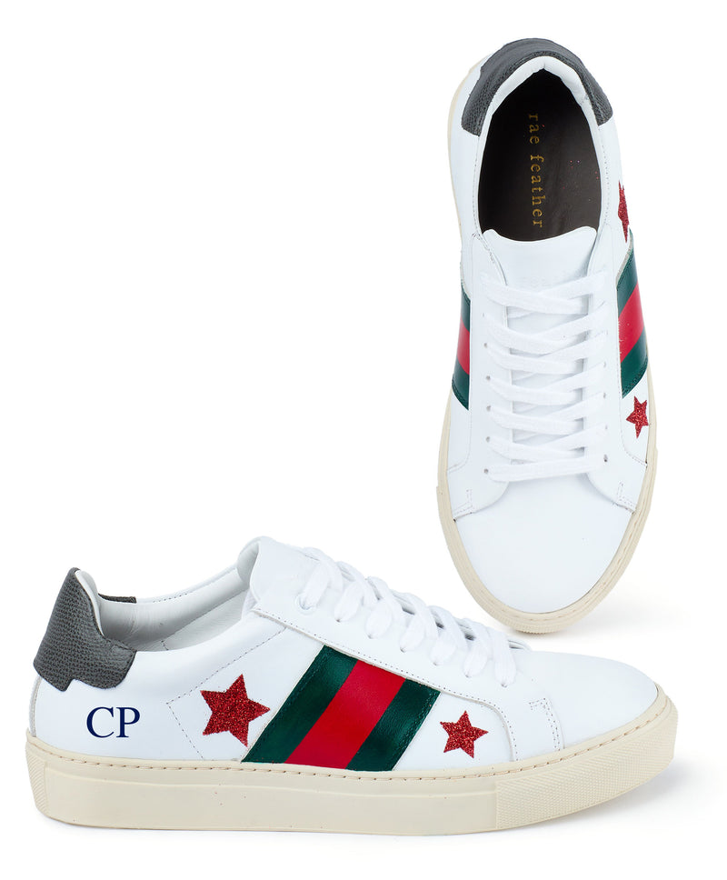 Personalised Stripe Star Serena Trainer