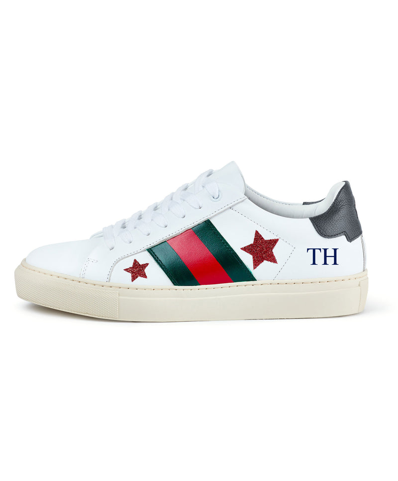 Personalised Stripe Star Serena Trainer