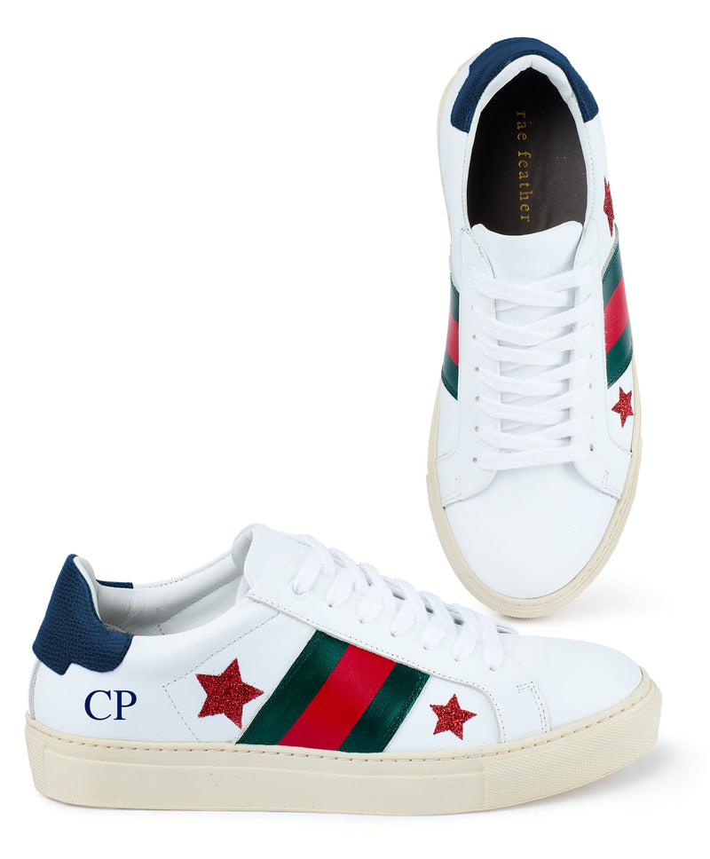 Personalised Stripe Star Serena Trainer